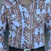 Rock And Roll Natural Aztec Snap Long Sleeve Shirt