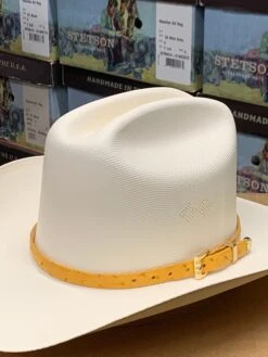 Tombstone 1000x Johnson (Copa Chica) Toquilla Avestruz Mantequilla -Western Cowboy Clothing IMG 7167 2799797c bf06 410e b694 fb1fe5f2ec1c