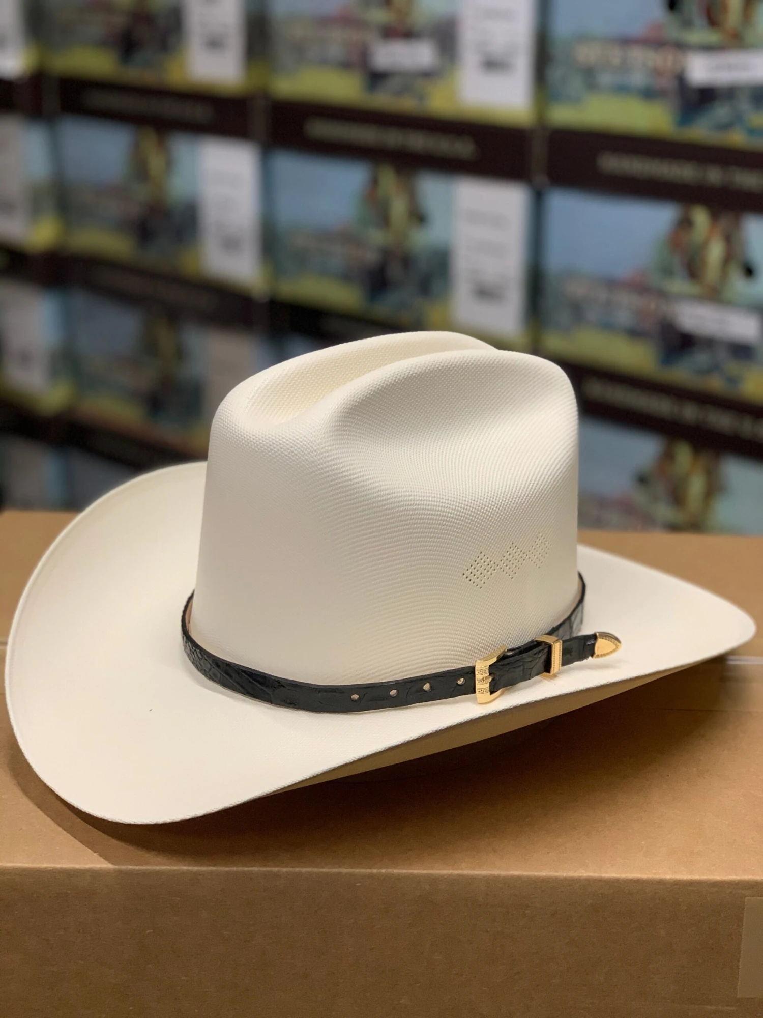 Tombstone 1000x Johnson (Copa Chica) Toquilla Caiman Negro 4 Tombstone 1000x Johnson (Copa Chica) Toquilla Caiman Negro - Image 4