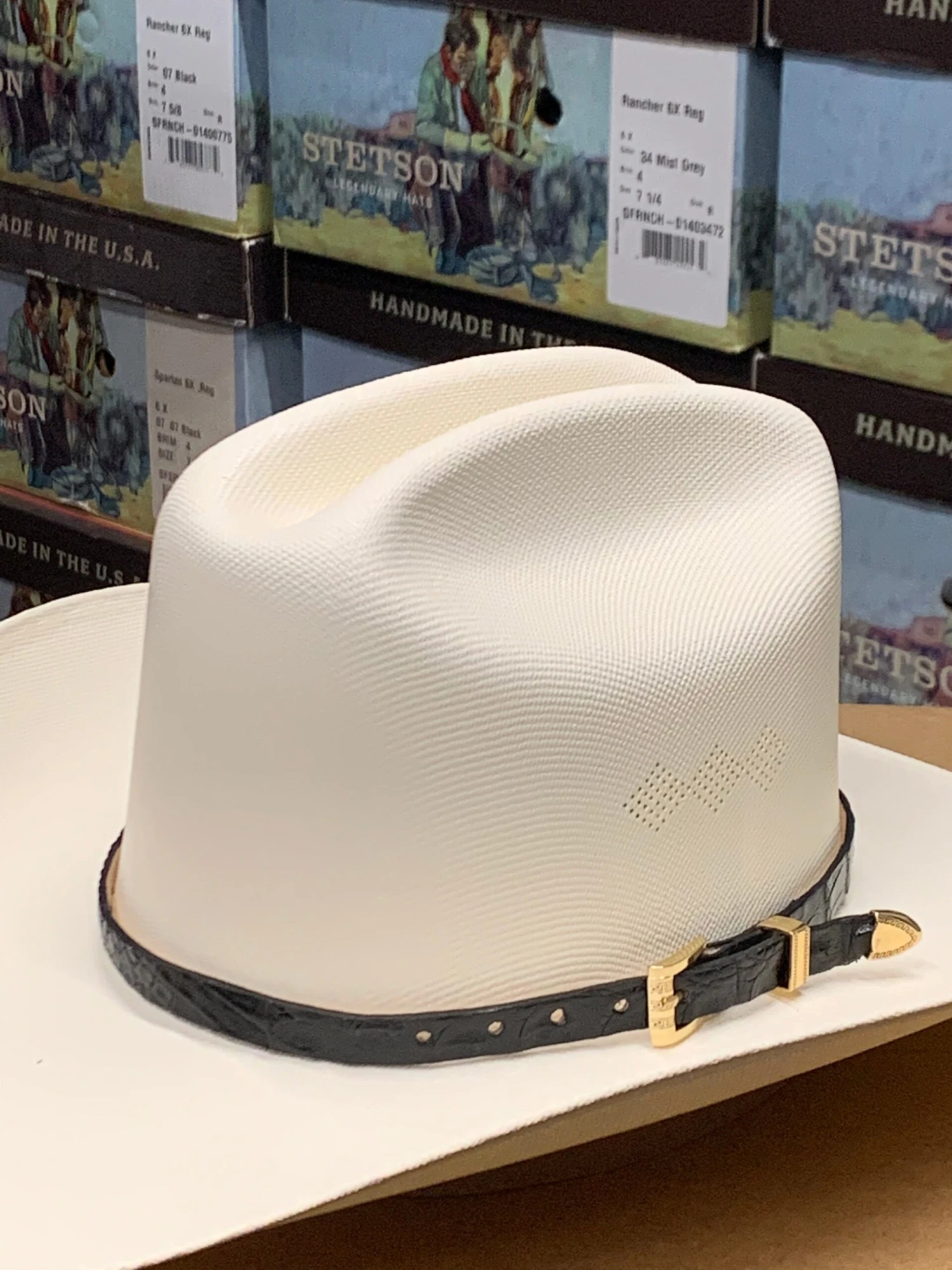 Tombstone 1000x Johnson (Copa Chica) Toquilla Caiman Negro 5 Tombstone 1000x Johnson (Copa Chica) Toquilla Caiman Negro - Image 5