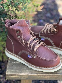 Georgia Boot Wedge Soft Toe Work Boot - GBOT00358 -Western Cowboy Clothing IMG 8304