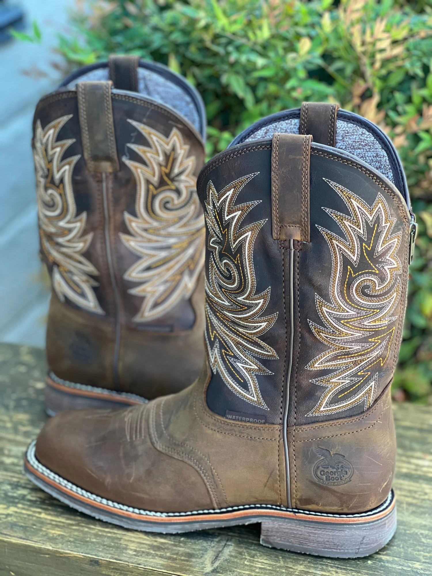 Georgia Boot Carbo-Tec Elite Waterproof Western Work Boot - GB00525 2 Georgia Boot Carbo-Tec Elite Waterproof Western Work Boot - GB00525 - Image 2