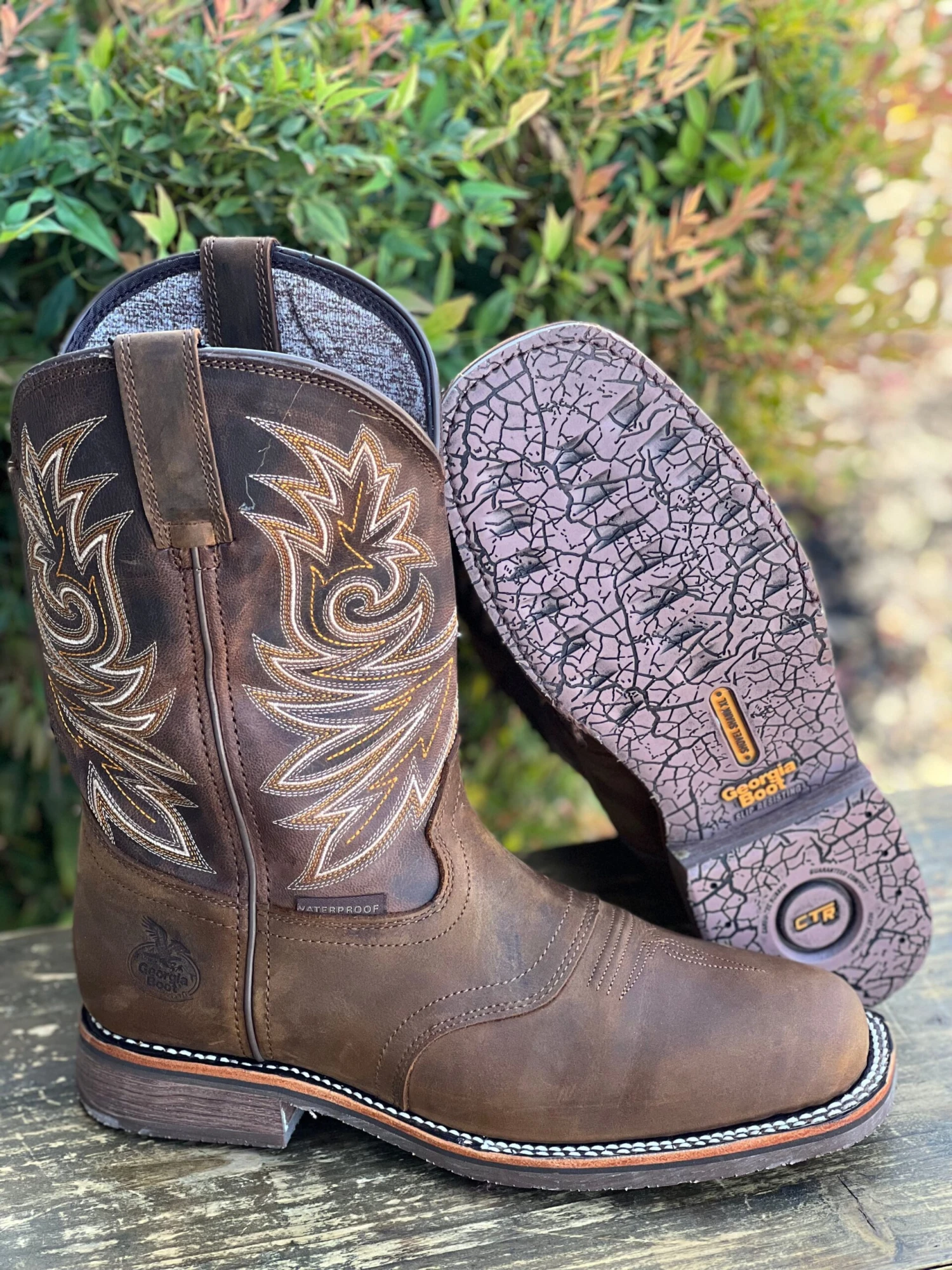 Georgia Boot Carbo-Tec Elite Waterproof Western Work Boot - GB00525 1 Georgia Boot Carbo-Tec Elite Waterproof Western Work Boot - GB00525