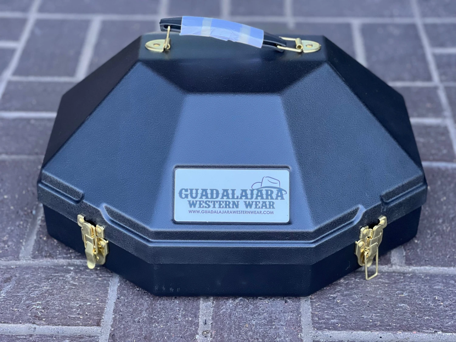 Guadalajara Hat Carrying Case (Black) 2 Guadalajara Hat Carrying Case (Black) - Image 2