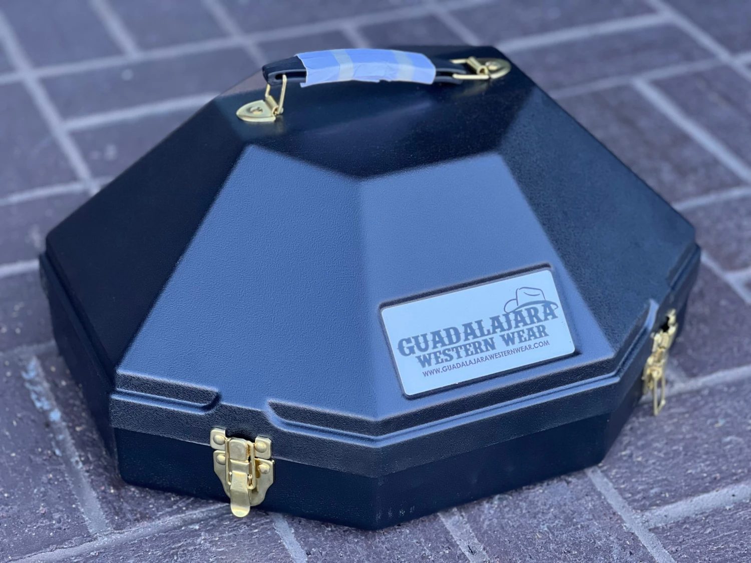 Guadalajara Hat Carrying Case (Black) 1 Guadalajara Hat Carrying Case (Black)