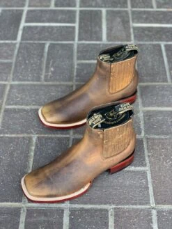 Wild West Honey Rage Wide Square Toe Botin Charro