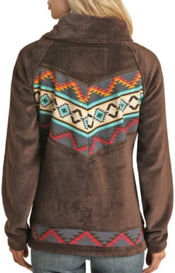 Women's Aztec Fur Jacket - Rock&Roll Denim 6 Women's Aztec Fur Jacket - Rock&Roll Denim -Western Cowboy Clothing PRWO92RZY0 AZ 87250