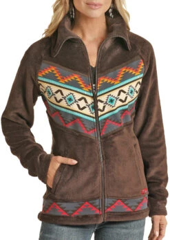 Women's Aztec Fur Jacket - Rock&Roll Denim 7 Women's Aztec Fur Jacket - Rock&Roll Denim -Western Cowboy Clothing PRWO92RZY0Z 95758