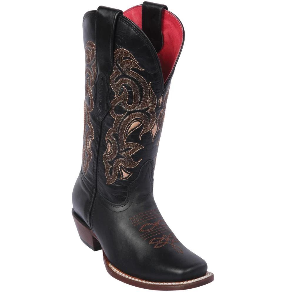 Quincy Square Toe Western Cowgirl Boots - Q3124605 1 Quincy Square Toe Western Cowgirl Boots - Q3124605