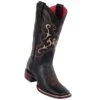 Quincy Wide Square Toe Western Cowgirl Boots - Q3225405