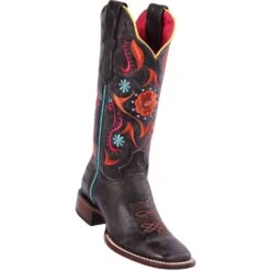 Quincy Wide Square Toe Western Cowgirl Boots - Q3225409F