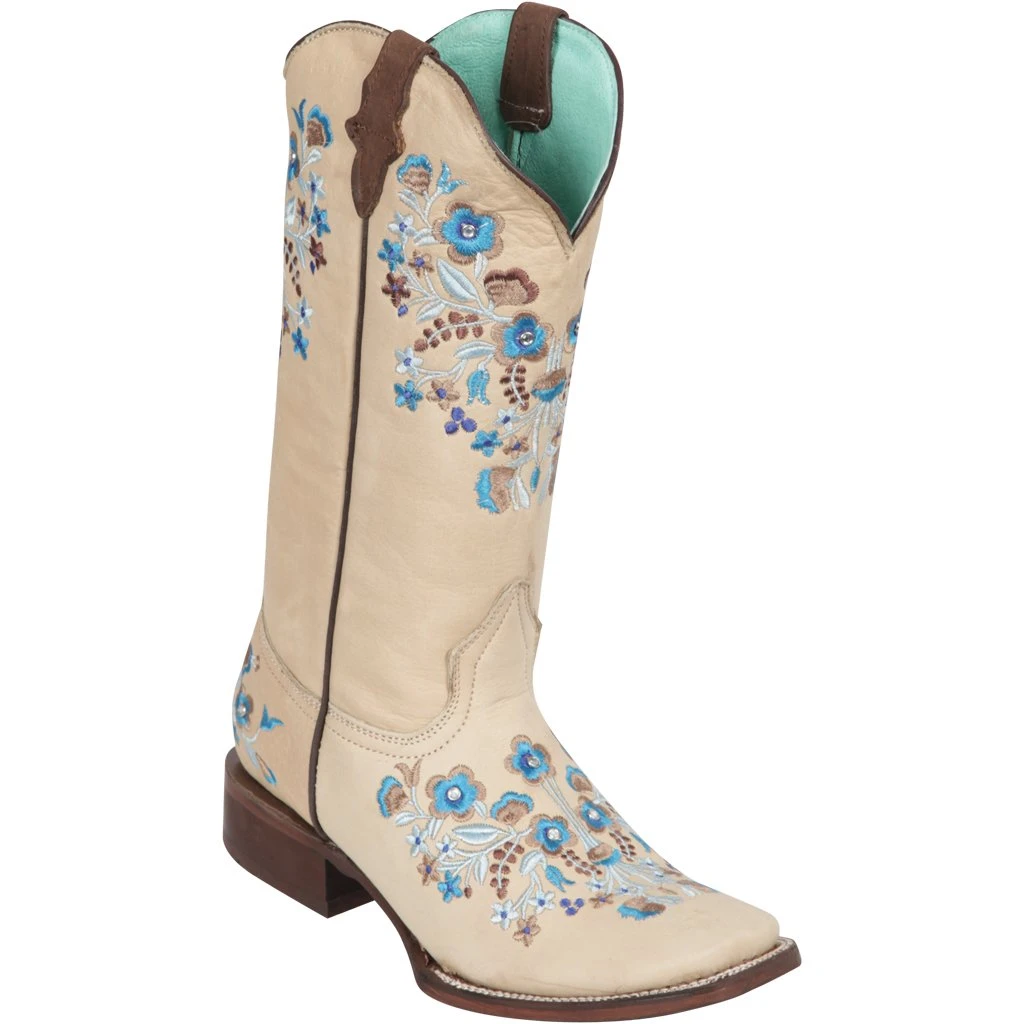 Quincy Wide Square Toe Western Cowgirl Boots - Q322C4604 1 Quincy Wide Square Toe Western Cowgirl Boots - Q322C4604