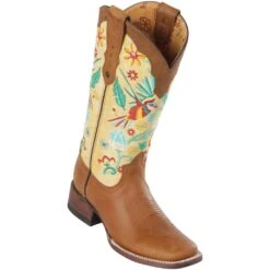 Quincy Wide Square Toe Western Cowgirl Boots - Q322F6251