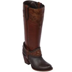 Quincy Round Toe Western Cowgirl Boots - Q392707