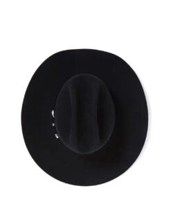 Stetson 10x Shasta Black Premier Felt Cowboy Hat 10 Stetson 10x Shasta Black Premier Felt Cowboy Hat -Western Cowboy Clothing SFSHAS 7540.07 4 1