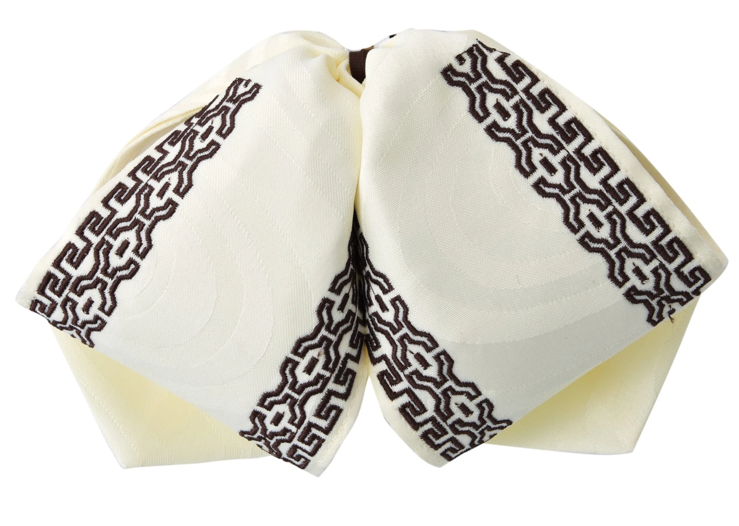 Moño Charro - Beige / Negro 1 Moño Charro - Beige / Negro