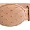 White Diamond Avestruz Imitation Leather Belt -Orix