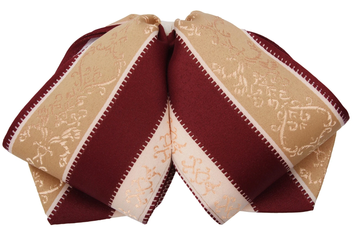 Moño Charro - Beige / Vino 1 Moño Charro - Beige / Vino