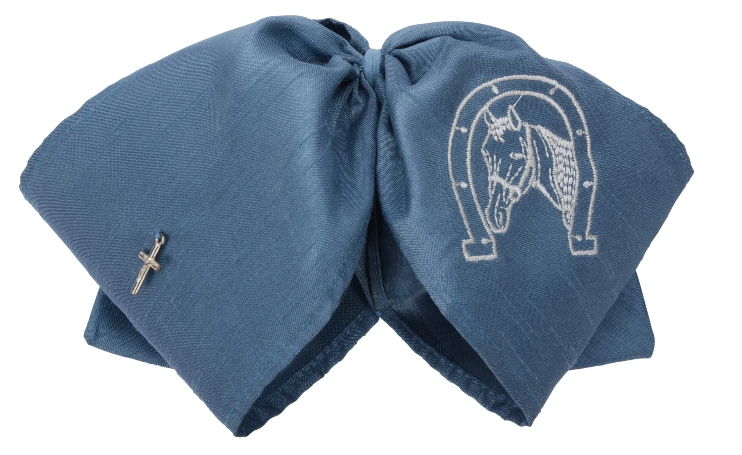 Moño Charro - Azul / Plata 1 Moño Charro - Azul / Plata