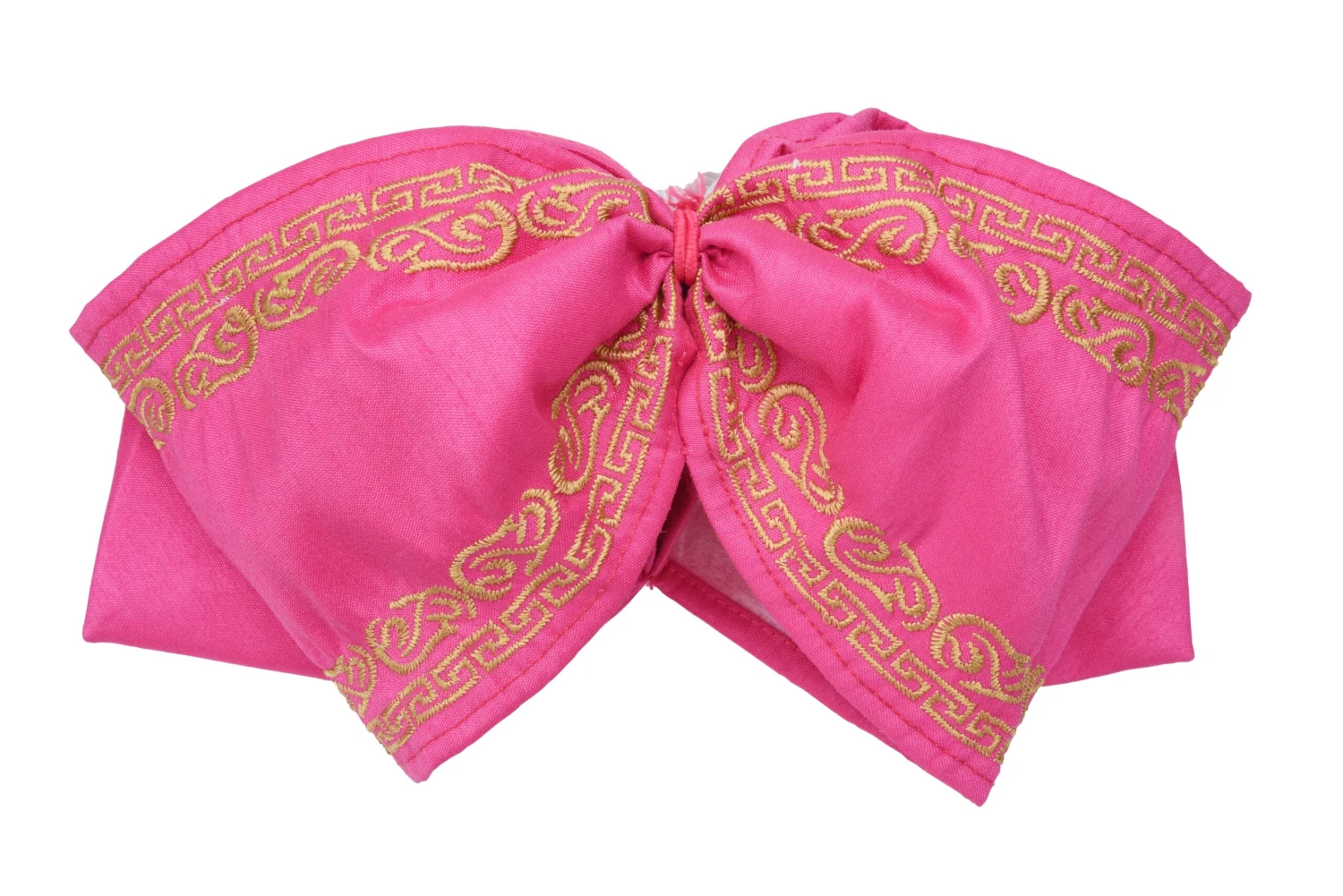 Moño Charro - Rosa / Oro 1 Moño Charro - Rosa / Oro